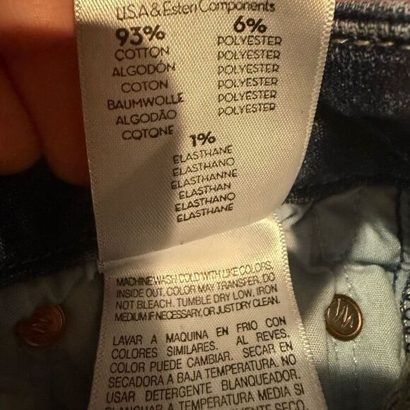 Mother High Waisted Looker Jeans in Clean Sweep Size 26 - Picture 9 of 9